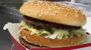 Mc Donald's - Un burger