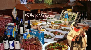 Da Mimmo - Le buffet d'ANTIPASTI chez DA MIMMO