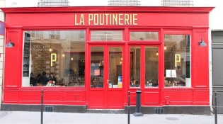 La Poutinerie - La façade du restaurant 