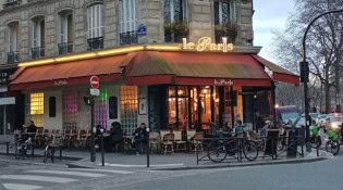 Brasserie café le Paris - La façade