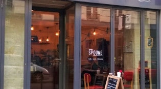 Coffee Spoune - La façade du restaurant