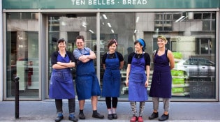 Ten Belles Bread - La façade du restaurant