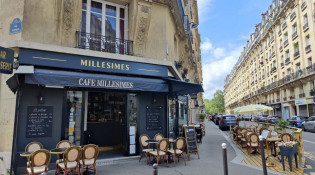 Café Millésimes - La façade