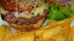 Express de Lyon - Un burger et frite