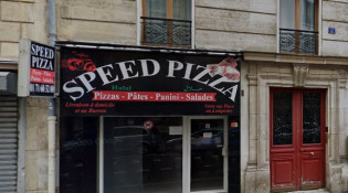 Speed Pizza - La façade