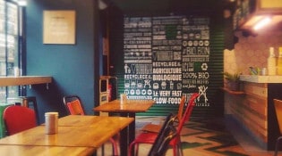 Bioburger - Un aperçu de la salle 