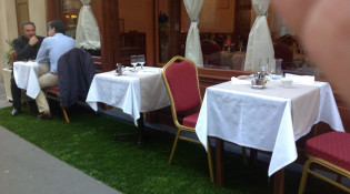 Restaurant Téhéran - La terrasse