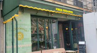 Chez Cézanne - La façade