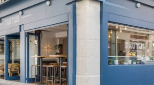 Brutus - La façade du restaurant 