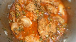 Kchou - poulet makomais