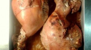 Chez betty - Le cochon de lait rôti
