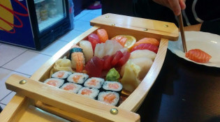 Sushi King - Un plateau repas