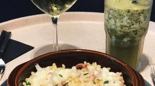 Ginette - carbonara au pecorino à la truffe