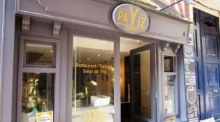 Payiz - La façade du restaurant