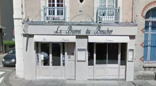 Le bistrot du boucher - La façade du restaurant