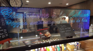 La Cabane à Pizza - La vitrine