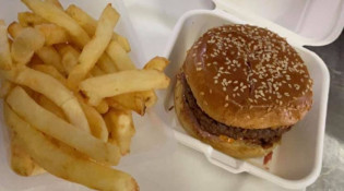 Le bistrot parisien - Un burger