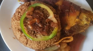 Le Conakry - Un plat