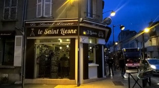 Les 3 saints - La façade du restaurant