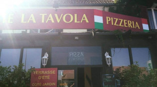 La Tavola - La façade du restaurant