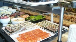 Le comptoir de Beaubourg - Le buffet