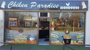 Chicken Paradise - La façade du restaurant