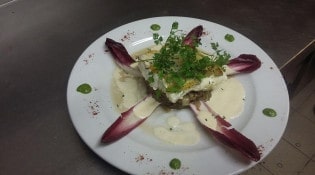 Ma ratatouille dans votre assiette - Filet de sandre au beurre nantais fondue d endives