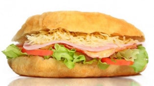 Chicken Delice - Un sandwiche