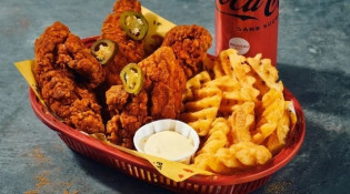 Pepe Chicken - Des big tenders avec des waffles