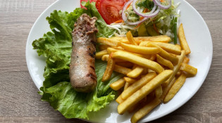 Bistrot Le Yuki - Frites saucisse