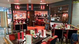 Rosso Caffé - L'intérieur du restaurant