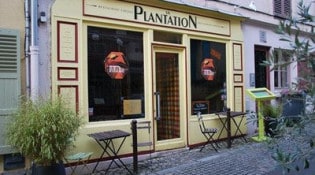 La Plantation - La façade du restaurant