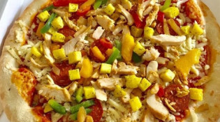 Pizza'lib - La pizza poulet chorizo et petits légumes