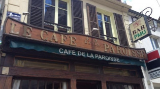 Café de la Paroisse - La façade