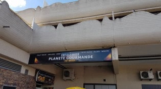 La Planète Gourmande - La façade du restaurant