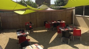 Le p'tit toqué - La terrasse