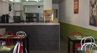Les Pizzas de Mario - La salle de restauration