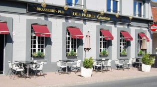 Brasserie des frères Caudron - La façade du restaurant