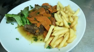 La Picardière - Un plat
