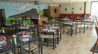 Brasserie du centre - La salle de restauration 