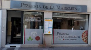 Pizzeria De La Madeleine - La façade du restaurant