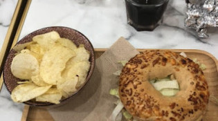 Green Bagel - Bagel toasté