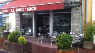 Le Boul'mich - La façade du restaurant