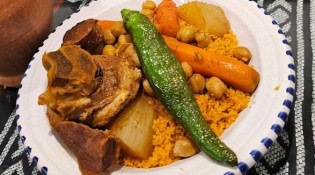 L'assiette de Tunis - Un couscous