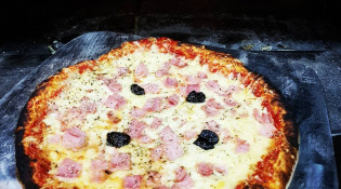 Morgan's Pizza - Pizza  jambon fromage du Morgane