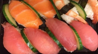 Jade sushi - Un plateau sushi