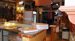 Bella Pizza - Le comptoir