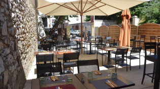 L'Androuno - La terrasse