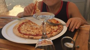 Le Manava - Une pizza