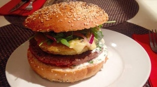 Le Bistrot de Roméo - Un burger